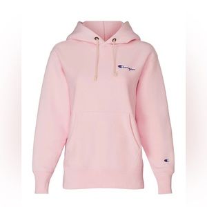 Champion Pink Hooded Sweatshirt (S)